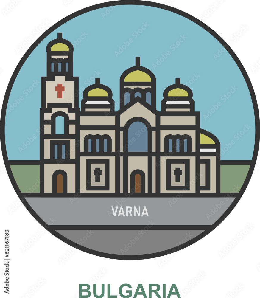 Varna. Cities and towns in Bulgaria