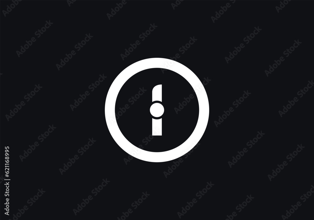 Letter monogram Circle. symbol in circle letters. Circle shape symbol, Technology and digital abstract dot connection Letter monogram Circle. symbol in circle letters. Circle shape symbol, Technology and digital abstract dot connection