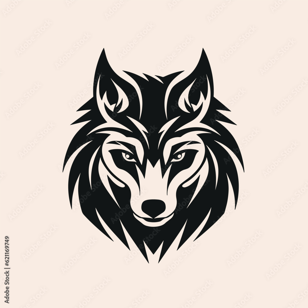 Captivating wolf head illustration. Perfect for design projects. High-quality vector, isolated. Captivating wolf head illustration. Perfect for design projects. High-quality vector, isolated.