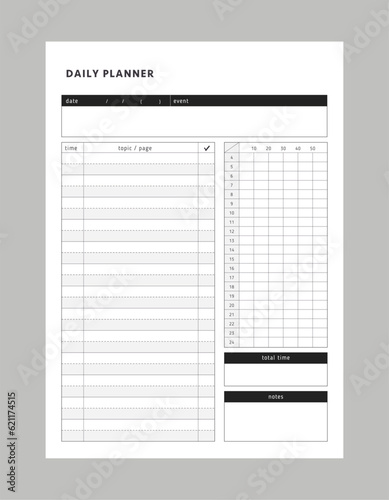 daily, week planner.  Plan your day make dream happen.	
