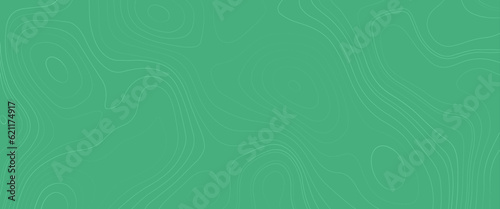 Green and white color gradient topographic map vector illustration, topographic map, vector background with height lines. Topographic map colorful abstract background with contour lines.