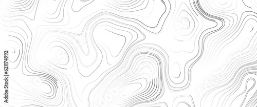 Topographic map patterns, topography line map. vintage outdoors style, abstract wavy topographic map, abstract wavy and curved lines background. abstract geometric topographic contour map background.