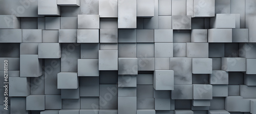 Minimalistic Concrete Elegance: Abstract Square Texture