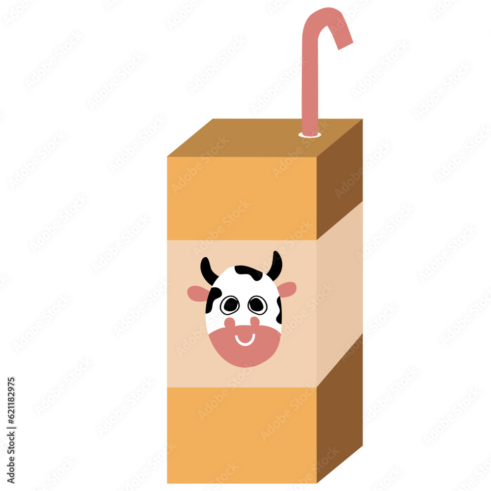 Obraz premium chocolate element cute and kawaii