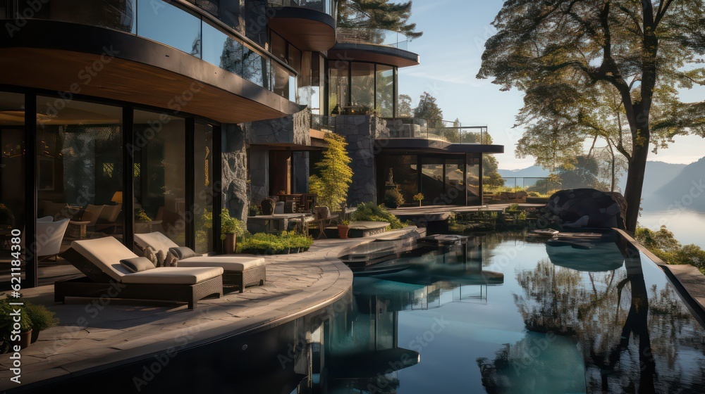 Luxurious Villa with Breathtaking Lake Views