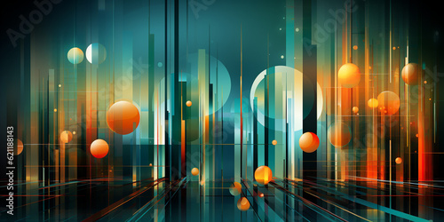 Unleashing the Artistic Kaleidoscope: Boundless Chromatic Spectacle in a Visual Symphony,illustration,created with Generative AI Technology