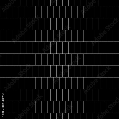 Seamless surface pattern design with blocks. Bricks cladding wall. Rectangle slabs tessellation vector. Repeated stones ornament background. Mosaic motif. Walling wallpaper. Digital paper. Vector art.