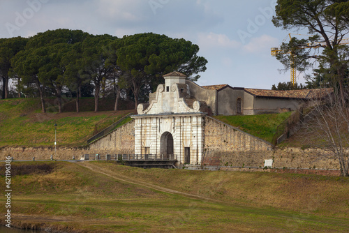 The gate Aquileia to the fortress town of Palmanova