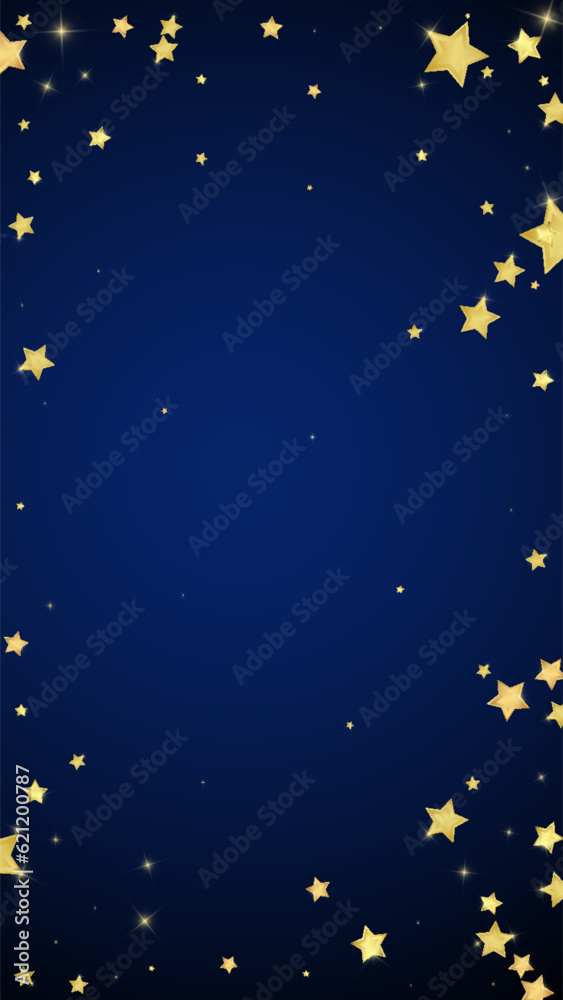 Magic stars vector overlay. Gold stars scattered Magic stars vector overlay. Gold stars scattered