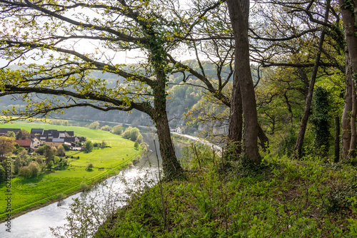 Landscape on the country in Germany.