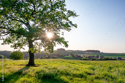 Landscape on the country in Germany
