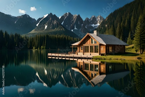 alpine lake © MuhammadShamroz