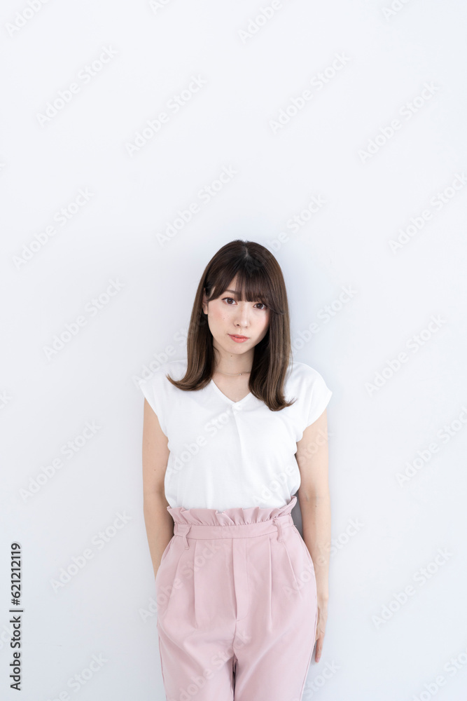 長髪の女性 長髪の女性
