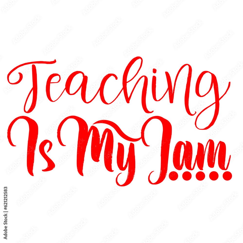 Teaching Is My Jam, SVG Design Bundle