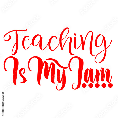 Teaching Is My Jam  SVG Design Bundle