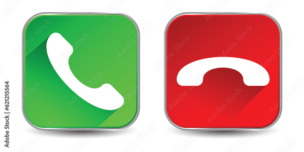 3D Realistic Phone Call Receive, Reject And Dial, Incoming Call Button, Red And Green Call Push Button, Telephone Sign, Call Accept And Decline Symbol, Answer And Reject Call Button Set Icon 3D Realistic Phone Call Receive, Reject And Dial, Incoming Call Button, Red And Green Call Push Button, Telephone Sign, Call Accept And Decline Symbol, Answer And Reject Call Button Set Icon