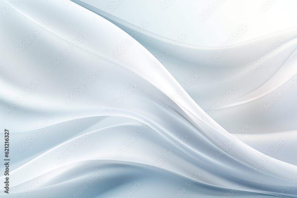 Serene and Pristine White Abstract Background Created with Generative AI Serene and Pristine White Abstract Background Created with Generative AI