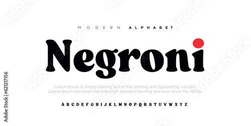 Abstract digital technology logo font alphabet. Minimal modern urban fonts for logo, brand etc. Typography typeface uppercase lowercase and number. vector illustration