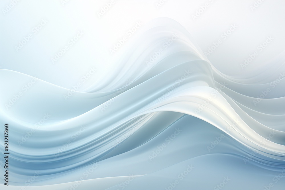 Serene and Pristine White Abstract Background Created with Generative AI Serene and Pristine White Abstract Background Created with Generative AI