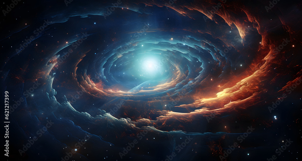 Wallpaper deep space, the cosmic telescope discovery of a galaxy, Exploration of the Universe