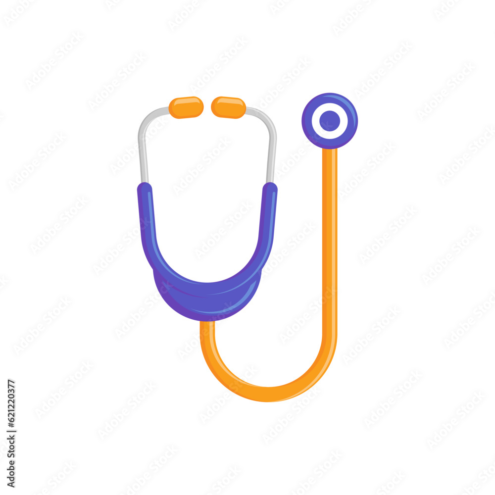 stethoscope vector illustration in flat style design stethoscope vector illustration in flat style design