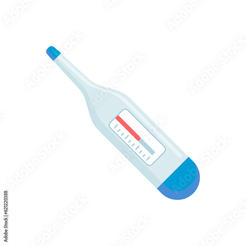 medical thermometer vector illustration in flat style design