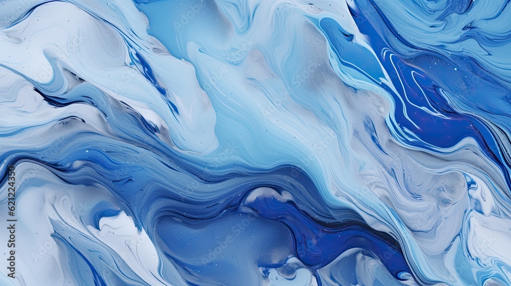 Blue Alcohol ink background texture, modern hand drawn graphic design illustration for print, liquid art - generative ai Blue Alcohol ink background texture, modern hand drawn graphic design illustration for print, liquid art - generative ai