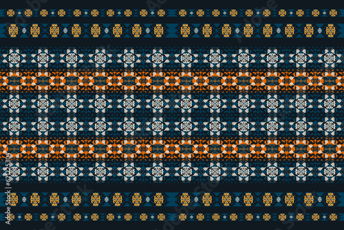 seamless knitted pattern with stripes
