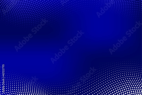 Dark blue gradient halftone. blur elegant background. modern vector illustration.