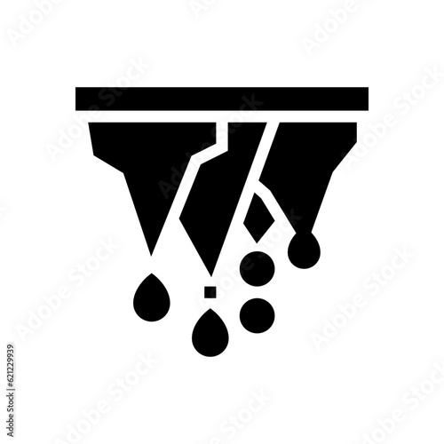 stalactites glyph icon