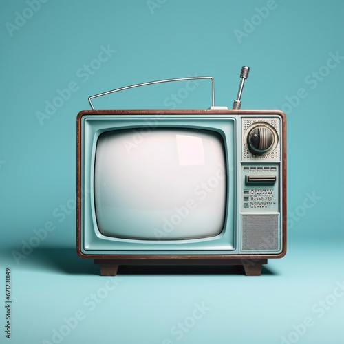 Vintage television cartoon vector illustration. World Television Day. illustration
