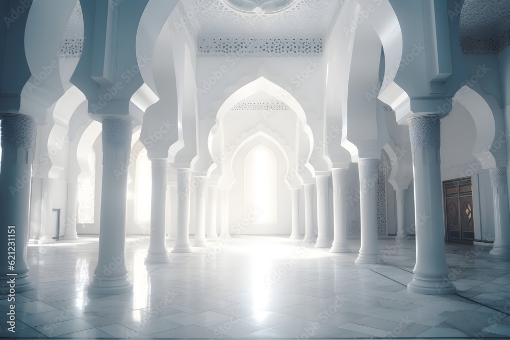 Modern Mosque Interior