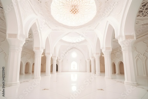 Interior of the mosque
