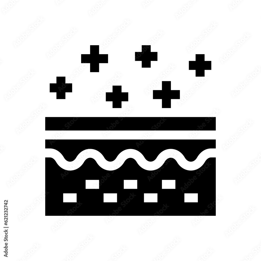 Fototapeta premium treatment glyph icon