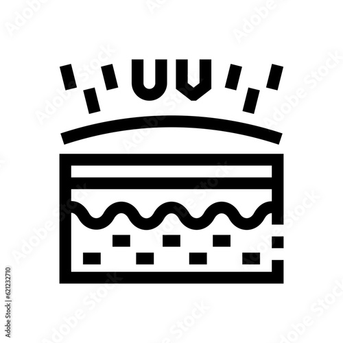 uv outline icon