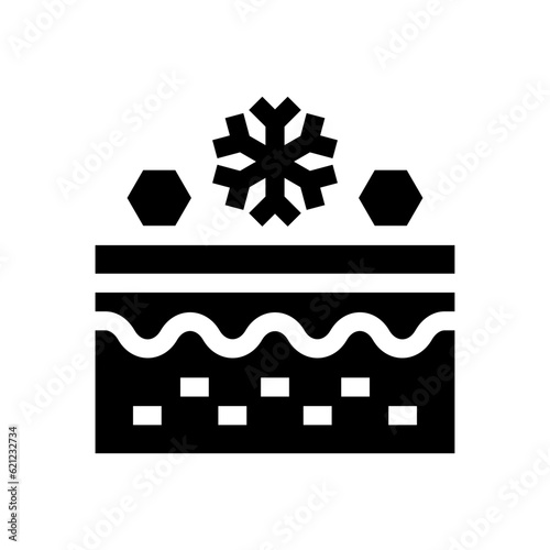 cold glyph icon