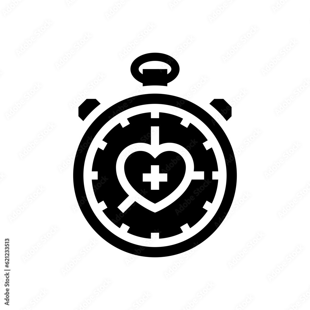 stopwatch glyph icon stopwatch glyph icon