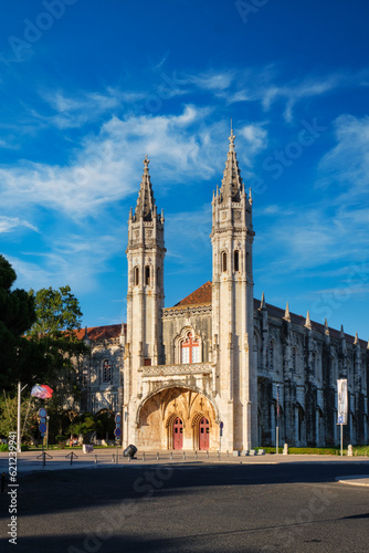 Lisbon Navy Museum in western wing of the Jeronimos Monastery building. Belem, Lisbon, Portugal