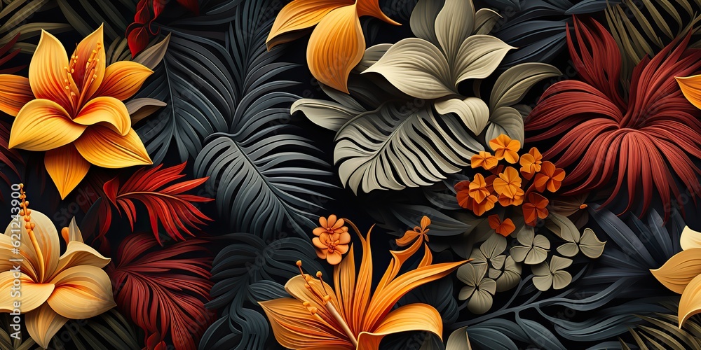 AI Generated. AI Generative. Boho ash art plant botanical flower exotic tropical pattern decoration texture background. Graphic Art AI Generated. AI Generative. Boho ash art plant botanical flower exotic tropical pattern decoration texture background. Graphic Art