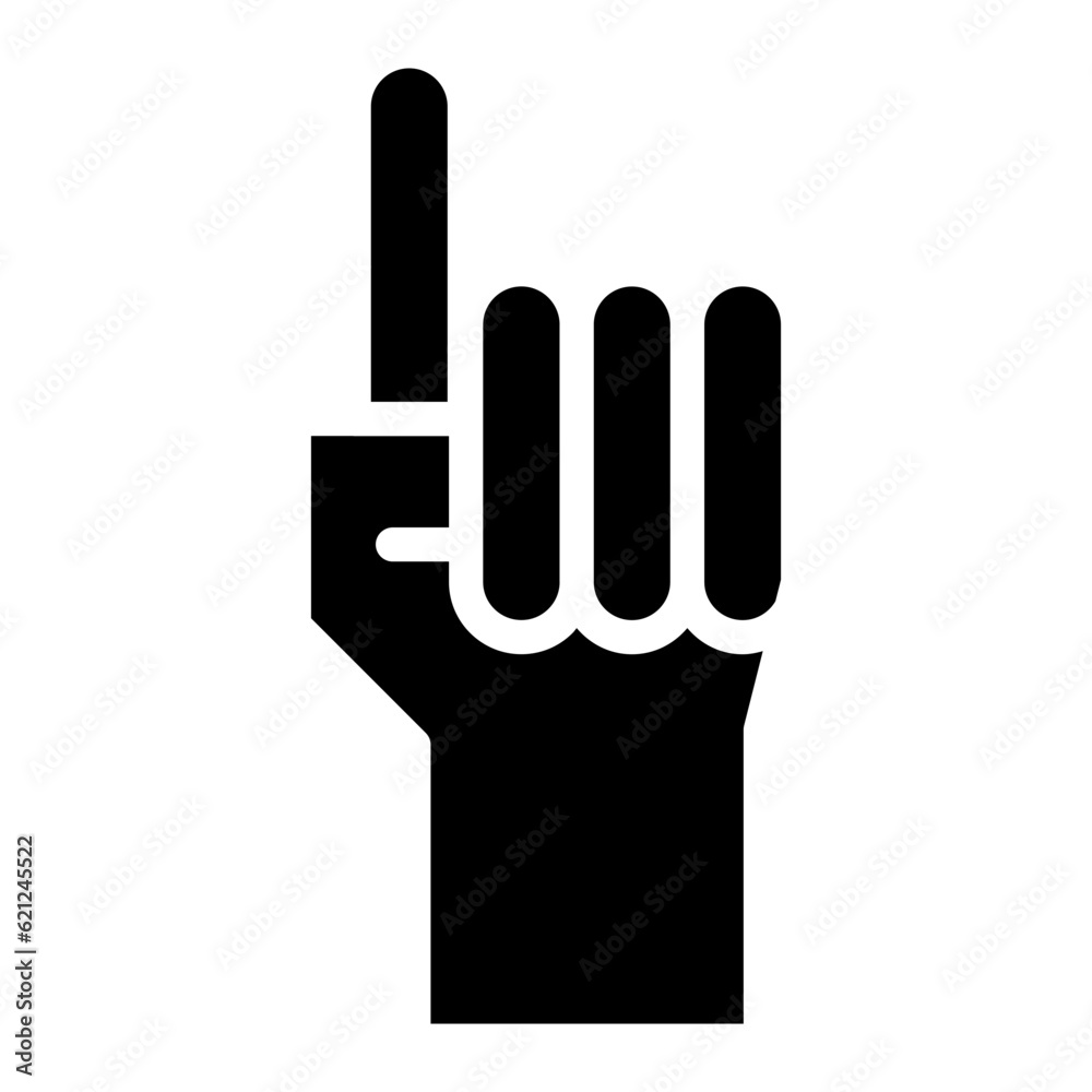hand glyph 