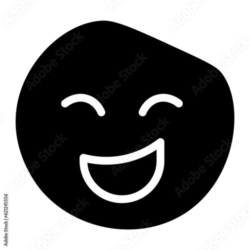 Wallpaper Mural funny emoji glyph  Torontodigital.ca