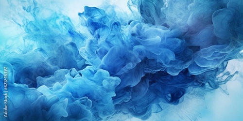 Pastel fluid watercolor abstract background. AI Generated