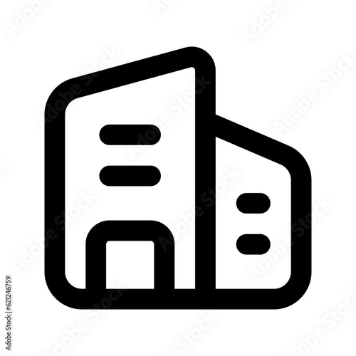Canvas Print office icon