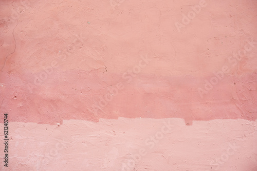 pink painted wall texture for background