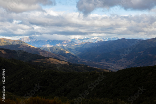 Wonderful Panorama from Mount Richardson  1047 m .