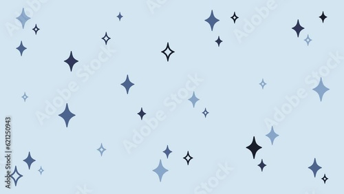Cute sparkling background animation1