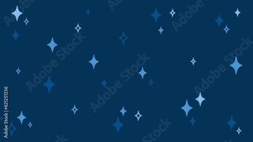 Cute sparkling background animation5