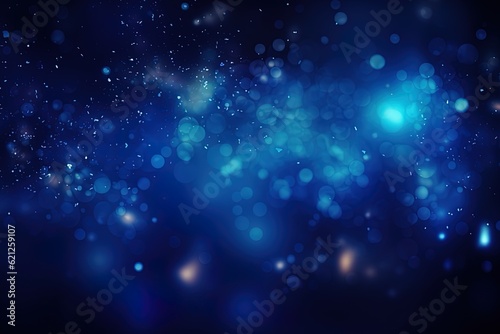 Dark blue backgrounds with bokeh