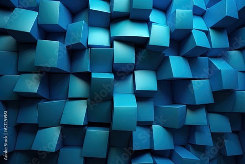 symetric blue 3d background texture