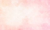 Pink watercolor pastel painted background, Abstract pink texture for design